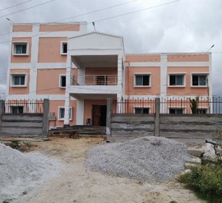 Construction of karmika bhavan building at Mandya City