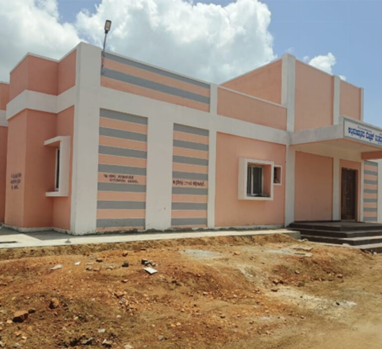 Construction of Post Metric Boy’s Hostel for Minority Department at Mandya Tank Bed